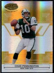 Chad Pennington [Mirror Gold] #100 Football Cards 2006 Leaf Certified Materials Prices