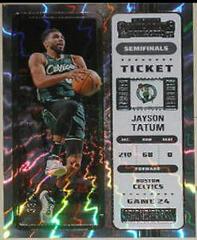Jayson Tatum [Semifinal] Basketball Cards 2022 Panini Contenders Prices
