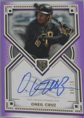 Oneil Cruz [Purple] #DRA-OCR2 Baseball Cards 2022 Topps Definitive Rookie Autographs Prices