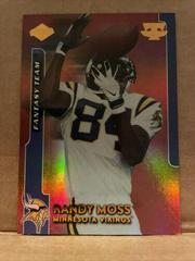 Randy Moss #FT6 Football Cards 1999 Collector's Edge Triumph Fantasy Team Prices