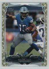 Golden Tate [Camo] #106 Football Cards 2014 Topps Prices