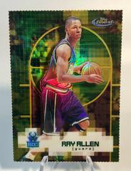 Ray Allen Gold Refractor Basketball Cards 2000 Finest Prices