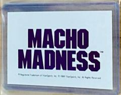 Macho Madness [Logo Contest] Wrestling Cards 1990 Classic WWF Prices