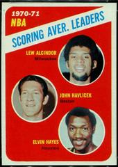 NBA Scoring Leaders Basketball Cards 1971 Topps Prices
