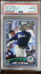 Ken Griffey Jr. [Blue] Baseball Cards 2020 Topps Choice Prices