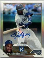 Bo Jackson Baseball Cards 2023 Topps Chrome Update Legend Autographs Prices