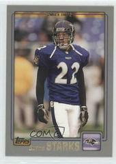 Duane Starks Football Cards 2001 Topps Prices