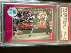 HR, Rounding Third [Perforated Sticker] Baseball Cards 1986 Star Rice Prices