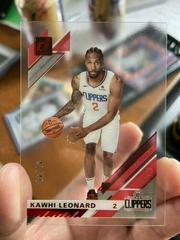 Kawhi Leonard [Red] #18 Basketball Cards 2019 Panini Clearly Donruss Prices