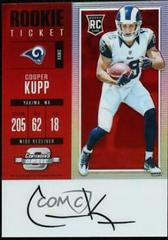 Cooper Kupp [Autograph Red] Football Cards 2017 Panini Contenders Optic Prices