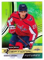 Hendrix Lapierre [Green] #EF-HL Hockey Cards 2021 Upper Deck Synergy Exceptional Futures Prices