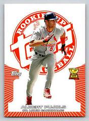 Albert Pujols [Orange] #123 Baseball Cards 2005 Topps Rookie Cup Prices