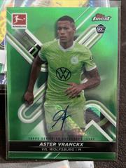 Aster Vranckx [Green] Soccer Cards 2021 Topps Finest Bundesliga Autographs Prices