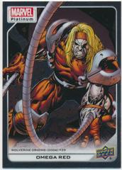 Omega Red #200 Marvel 2023 Upper Deck Platinum Prices