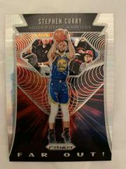 Stephen Curry [Hyper Prizm] Basketball Cards 2019 Panini Prizm Far Out Prices