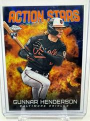 Gunnar Henderson [Orange] #ASC-2 Baseball Cards 2023 Topps Chrome Update Action Stars Prices