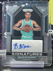 Bryce McGowens #RSI-BRY Basketball Cards 2022 Panini Prizm Rookie Signatures Prices