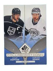 Anze Kopitar, Adrian Kempe [Blue] #C-19 Hockey Cards 2022 SP Authentic Collaborations Prices