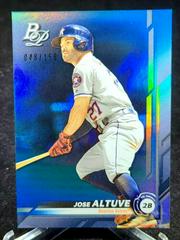 Jose Altuve [Blue] #5 Baseball Cards 2019 Bowman Platinum Prices