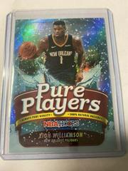 Zion Williamson [Winter Holo] Basketball Cards 2022 Panini Hoops Pure Players Prices