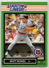 Matt Nokes Baseball Cards 1989 Kenner Starting Lineup Prices