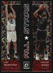 Dirk Nowitzki, Dwyane Wade [Holo Fast Break] Basketball Cards 2021 Panini Donruss Optic All Stars Prices