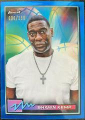 Shawn Kemp [Blue Refractor] Basketball Cards 2021 Topps Finest Prices