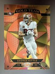 George Kittle [Orange] #GT-12 Football Cards 2023 Panini Certified Gold Team Prices