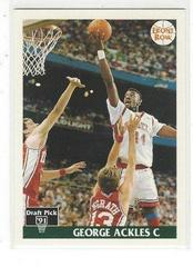George Ackles #5 Basketball Cards 1991 Front Row Prices