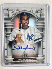 Dave Winfield #OA-DW Baseball Cards 2023 Topps Tribute Olympus Autographs Prices