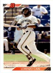 Lorenzo Cain #28 Baseball Cards 2020 Bowman Heritage Prices