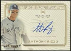 Anthony Rizzo #DCA-ARI Baseball Cards 2023 Topps Definitive Autograph Collection Prices