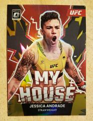Jessica Andrade [Gold] #7 Ufc Cards 2023 Panini Donruss Optic UFC My House Prices
