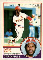 Ozzie Smith #14 Baseball Cards 1983 O Pee Chee Prices