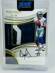 Dak Prescott [Patch Autograph] Football Cards 2016 Panini Immaculate Prices