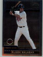Ruben Salazar #T75 Baseball Cards 2000 Topps Chrome Traded Prices