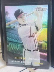 Chipper Jones [Chrome Black Refractor] #28 Baseball Cards 2006 Topps Heritage Chrome Prices