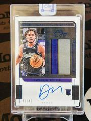 Davion Mitchell [Blue] #RA-DML Basketball Cards 2021 Panini One and One Rookie Autographs Prices