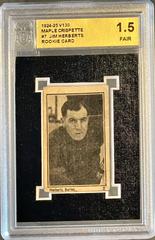 Jim Herberts Hockey Cards 1924 V130 Maple Crispette Prices