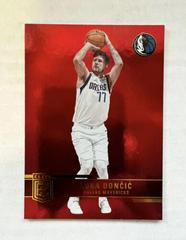 Luka Doncic [Asia Hyper Red] Basketball Cards 2021 Panini Donruss Elite Prices
