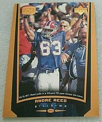 Andre Reed [Bronze] #67 Football Cards 1998 Upper Deck Prices