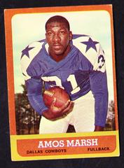 Amos Marsh #76 Football Cards 1963 Topps Prices