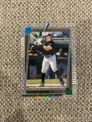 Andrew Vaughn [Green] #18 Baseball Cards 2021 Panini Chronicles Clearly Donruss Prices