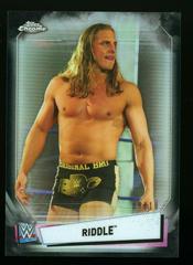 Riddle [Black Refractor] Wrestling Cards 2021 Topps Chrome WWE Prices