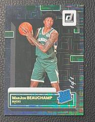 MarJon Beauchamp [Choice Black Gold] #224 Basketball Cards 2022 Panini Donruss Prices