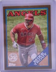 Mike Trout [Gold] #T88-45 Baseball Cards 2023 Topps Silver Pack 1988 35th Anniversary Prices