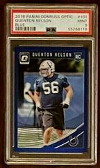 Quenton Nelson [Blue] #101 Football Cards 2018 Donruss Optic Prices