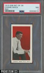 Connie Mack [Red] Baseball Cards 1910 E98 Set of 30 Prices