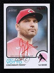 Joey Votto [Special Edition Red Ink] #ROA-JV Baseball Cards 2022 Topps Heritage Real One Autographs Prices