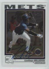 Lastings Milledge [Autograph Refractor] Baseball Cards 2004 Topps Chrome Prices